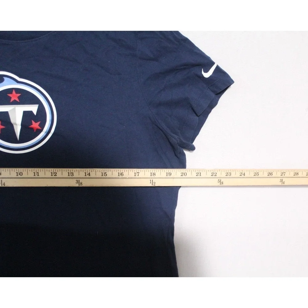 The Nike Tee Tennessee Titans Men Blue Shirt NFL Size XL